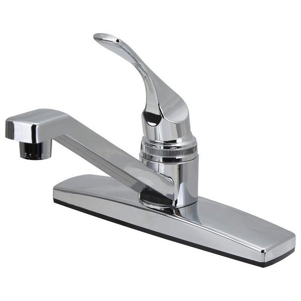 Boston Harbor Kitchen Faucet, 18 gpm, 1Faucet Handle, ABS, Chrome Plated, Lever Handle PF8111A